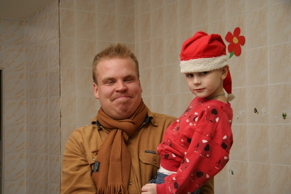Children wanted to be close to us