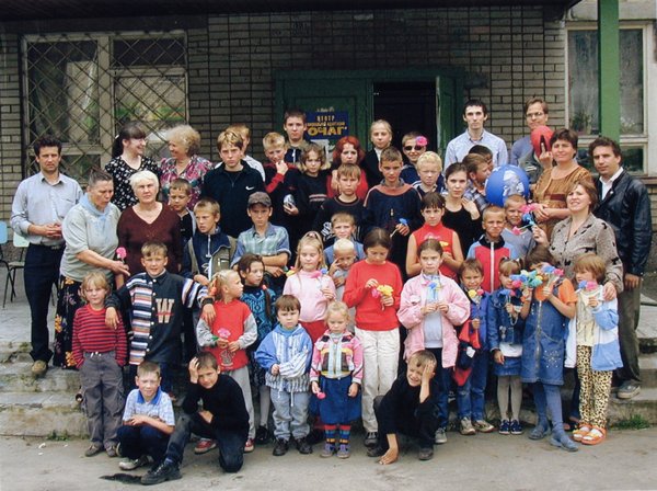 A camp photo 2003 in Petrozavodsk